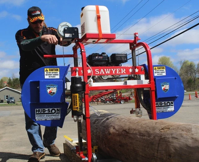 Hud-Son Forest Equipment All American Sawyer portable sawmill Built in the USA!