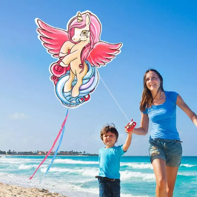 Summer time Days Rainbow 3m Parafoil Stunt Kite For Children and Adults