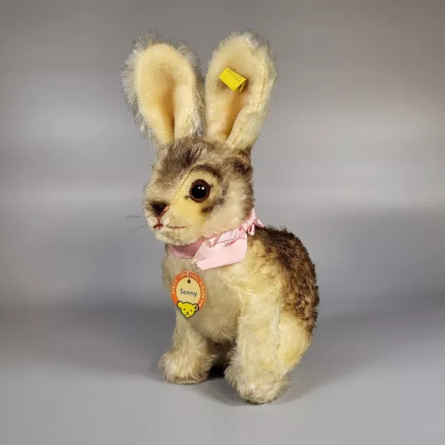 Steiff: antik * größter Hase Sonny * 22 cm * komplett * mint * 1964 *