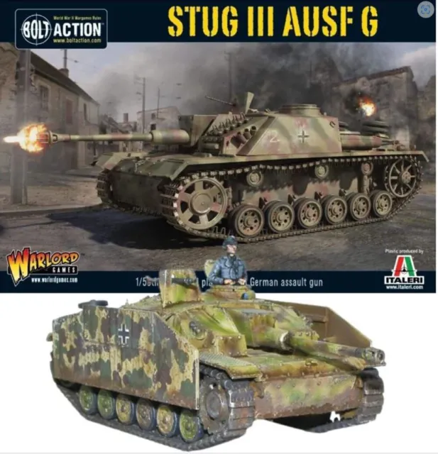 Warlord Games Bolt Action 402012007 1/56 German Stug III Assault Gun