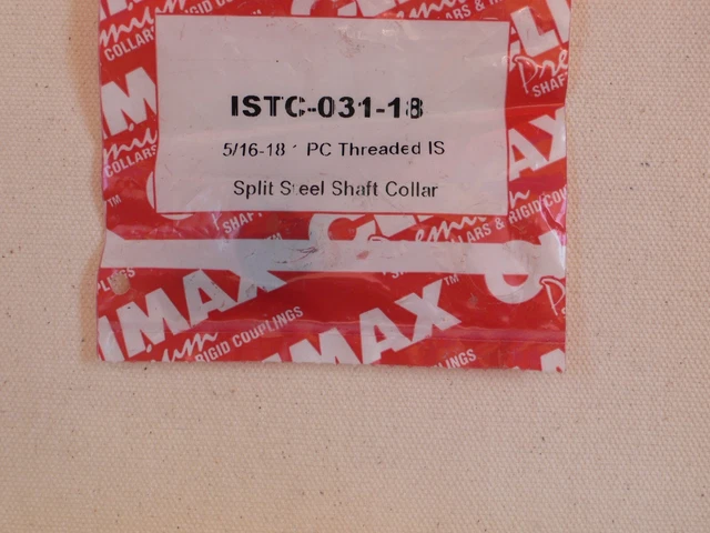 ISTC-031-18-S - CLIMAX - 5/16"-18 ID SPLIT  FACTORY NEW! Free ship USA Only