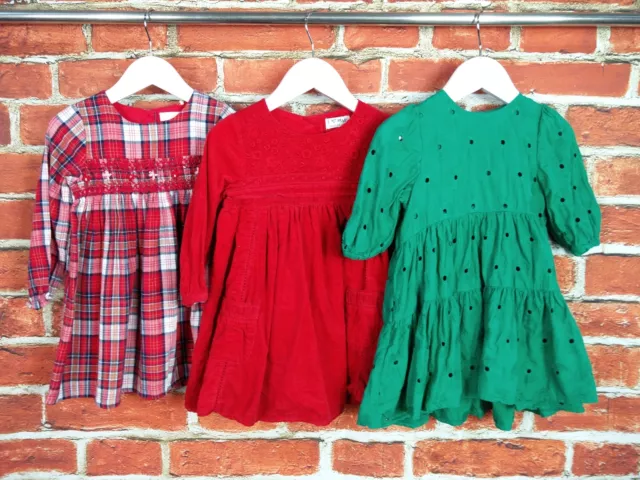 Baby Girl Bundle Age 12-18 Months 100% Next Dress Set Party Occasion Kids 86Cm