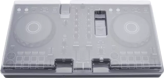 Transpartente Staubschutzabdeckung für Pioneer DJ DDJ-FLX4 Cover von Decksaver