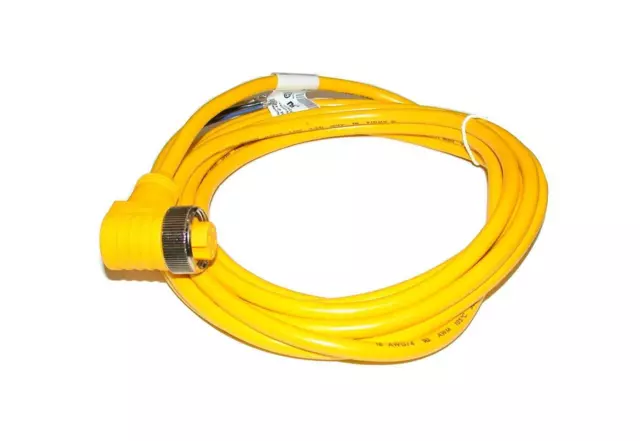 New Turck Yellow Mini-Fast Molded Cordset Cable Model Wkm40-4M