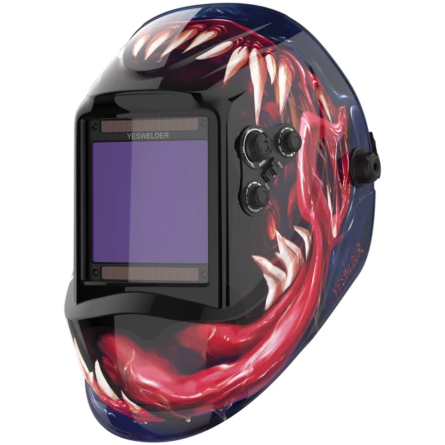 Large View Auto Darkening Welding Helmet True Color Welder Mask