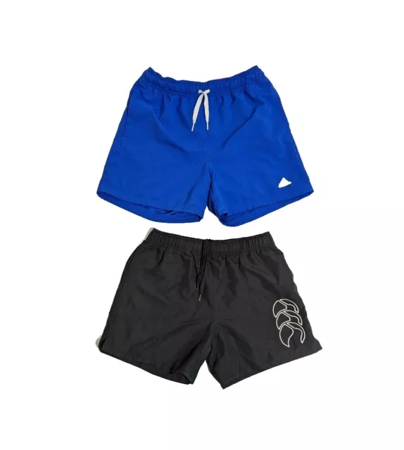 Adidas & Canterbury Boys Shorts Size 13-14 Bulk Bundle Lot 2 x Items