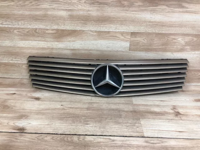 Mercedes Benz Oem R129 Sl320 Sl500 Front Hood Bumper Upper Grille Grill 90-02