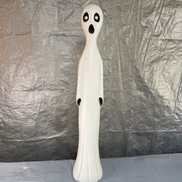 Vintage 1995 Union Products Don Featherstone Lighted Skinny Ghost Blow Mold 37”