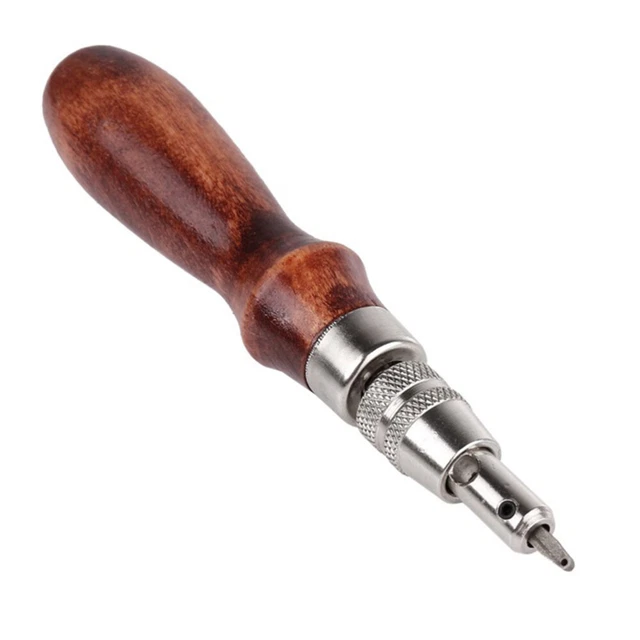 Outil De Coupe Sangle Cuir Réglable Bois DIY - 5 Lames Pour Maroquinerie Et Bricolage