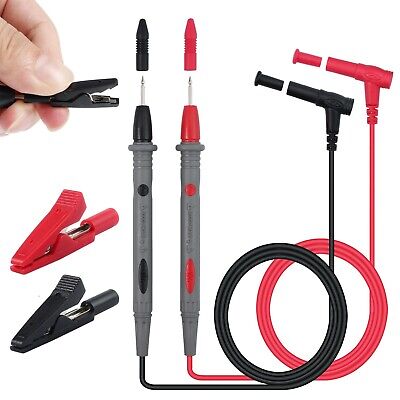 MULTIMETRO Test Lead Kit Per Fluke CONTATORE ELETTRICO COCCODRILLO SONDA-Parts 