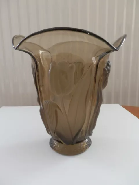 Ancien Vase Tulipes Art Deco Scailmont Henri Heemskerk