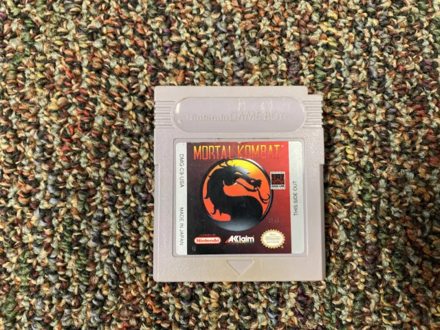 Mortal Kombat - Nintendo Game Boy - 1993 - Authentic Cartridge Only