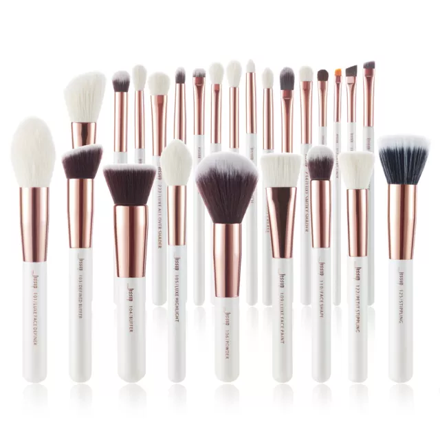 Jessup 25pz Pennello trucco professionale Fondazione polvere per occhi viso Set