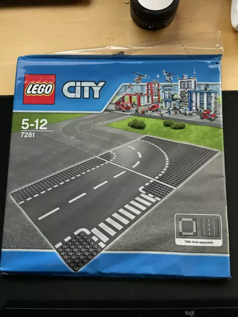  LEGO City Supplementary Straight & Crossroad 7280