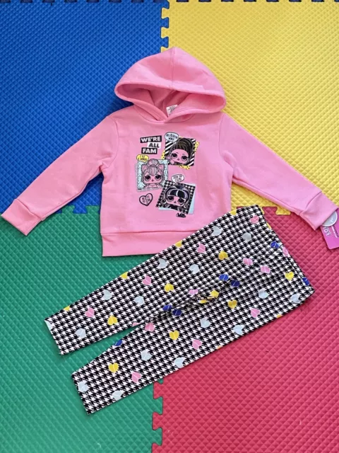 Girl clothes Lol surprise hoodie matching set size 4