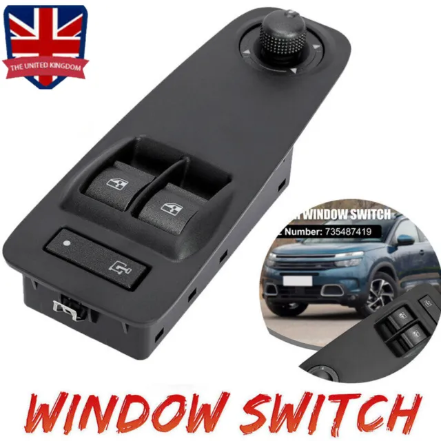 For Peugeot Boxer Citroen Relay Fiat Electric Power Window Switch 735487419