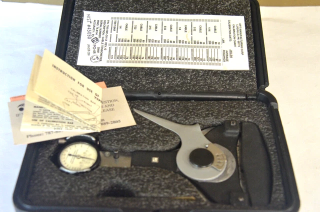 Pacific Scientific T60-1000-C8-1A Cable Tensiometer        (3-F)