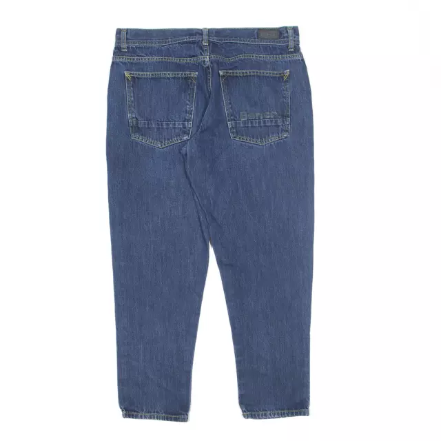 Pantalones de mezclilla para mujer BENCH azul cónico regular w36 L30 3