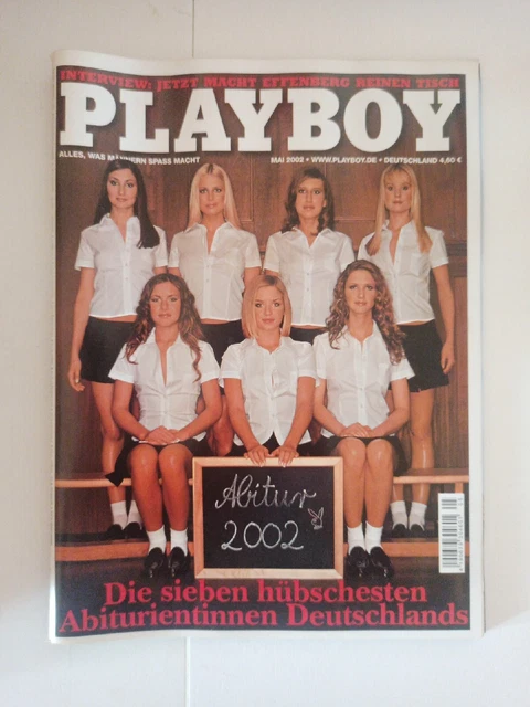 PLAYBOY - MAI 2002 - 7 hübscheste Abiturientinnen Deutschlands - SEHR