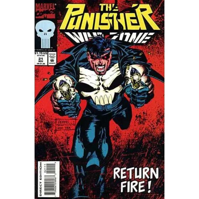 Punisher: War Zone (1992 series) #21 in Near Mint condition. Marvel comics [j/