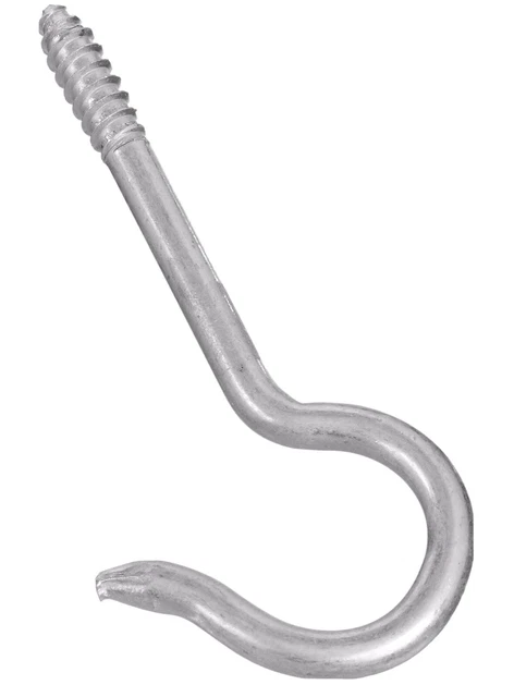 (5pk) National Hardware 4 7/16” - 2040 Ceiling Hooks, #2 - Rated 75 Lb SWL