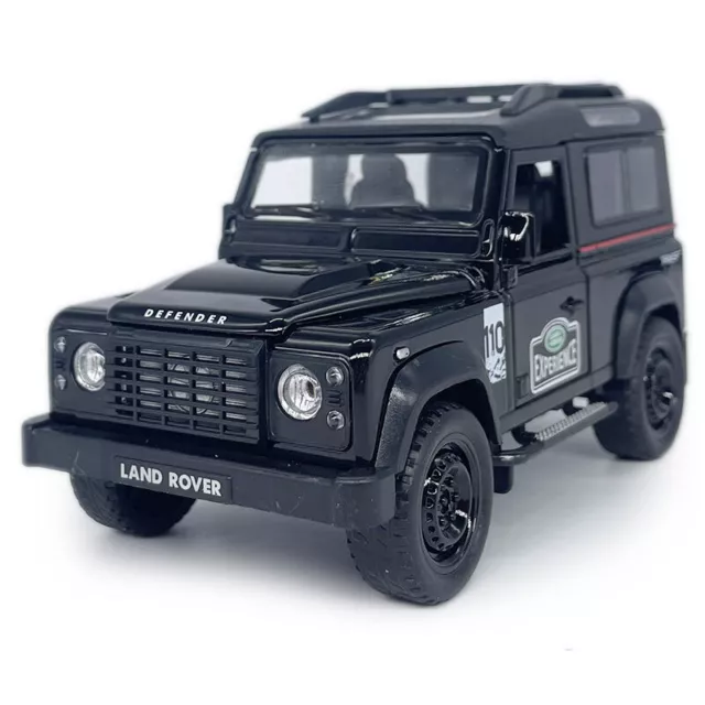 1:32 Land Rover Defender Modell Die Cast Spielzeug fur Kinder Pull Back Schwarz