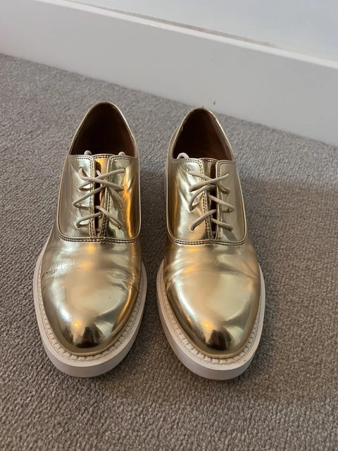 Scarpe clearance oro zara