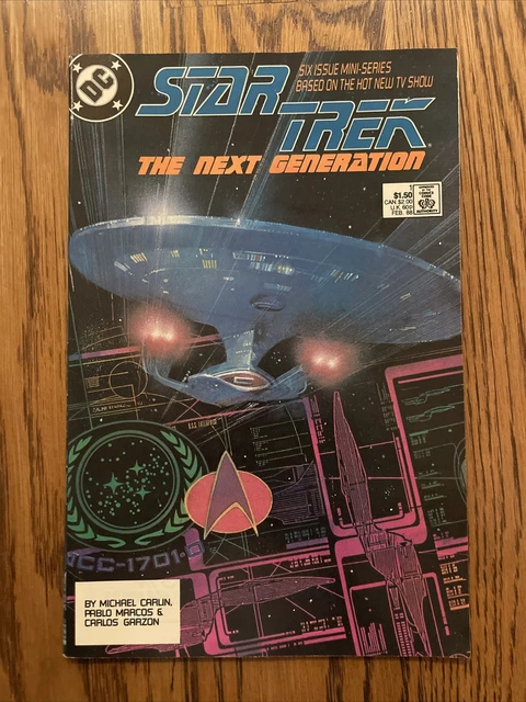 Star Trek: The Next Generation #1 (DC Comics 1988) 1st Issue! High Grade NM