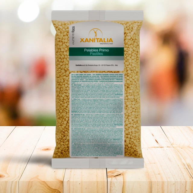 Xanitalia Perles Wax Brésil Système Jaune Argan 1000g