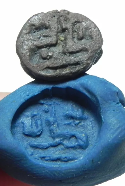 Zurqieh -As10279- Ancient Egypt, Frit (Glass Like) Scarab. New Kingdom. 1300 B.c