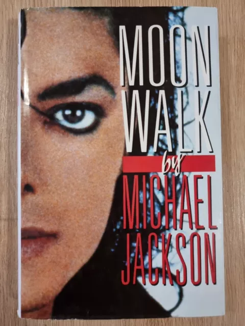 Moonwalk by Michael Jackson Hardcover 1988 - First Edition