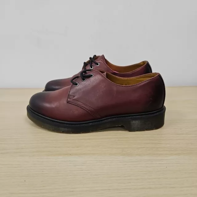 DR MARTENS 1461 Womens Trulia Cherry Red Antique Temperley Leather Shoes Uk 5 59.99 PicClick UK