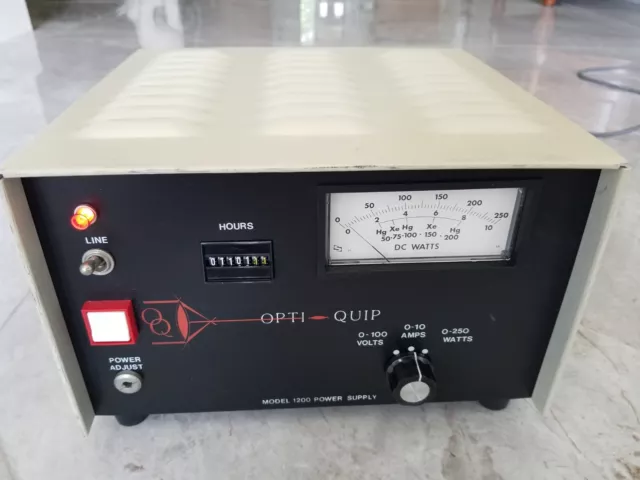 OPTI-QUIP MODEL 1200 POWER SUPPLY- AS IS for Parts/Repair