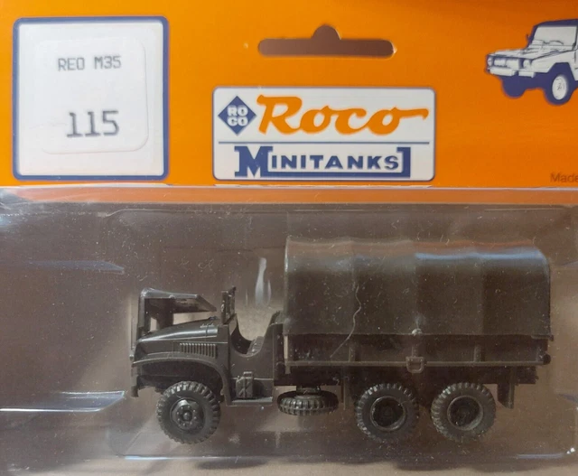 Roco Minitanks 115 CCKW 353 2.5 ton truck Lima35 original 1/87 Roco Minitanks 115 CCKW 353 2.5 ton truck Lima35 original 1/87