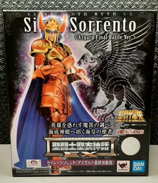Saint Cloth Myth EX Siren Sorrento Asgard Final Battle Ver. Figure