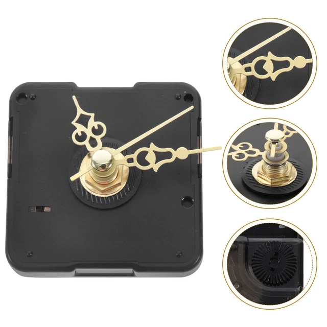 Lot De 10 Aiguilles D'horloge Pour Fabriquer Ou Réparer Des Horloges Murales - Doré - Neuf