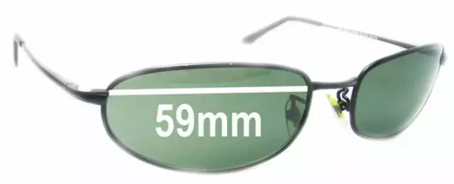 SFx Replacement Sunglass Lenses fits Ray Ban RB8020 Orbs - 59mm Wide