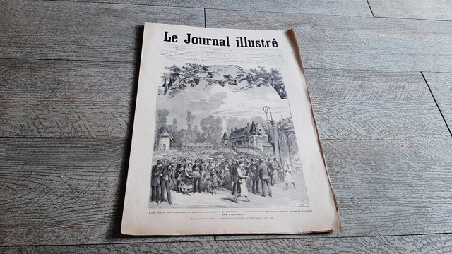 LE JOURNAL ILLUSTRÉ 1900 incendie comédie française paris sauvetage en ...