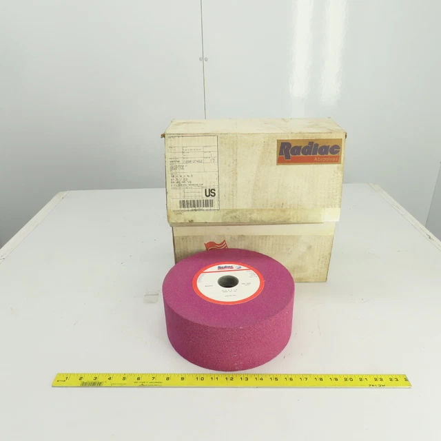 Radiac Abrasives 34078700 10" X 4" X 1.5" Type 6 Cylindrical Grinding Wheel