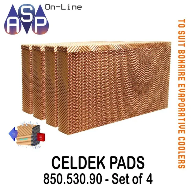 Brivis/Carrier Celdek Filter Pads #Cel116 (Set Of 4)