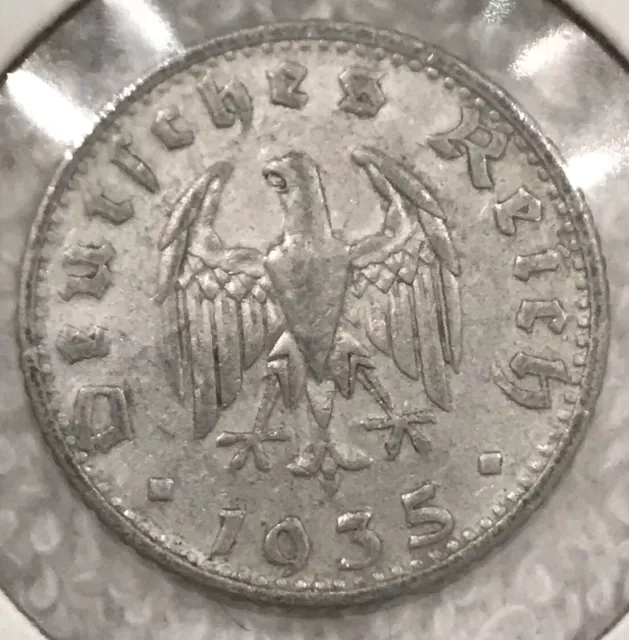 Germany, Third Reich 50 Reichspfennig, 1935