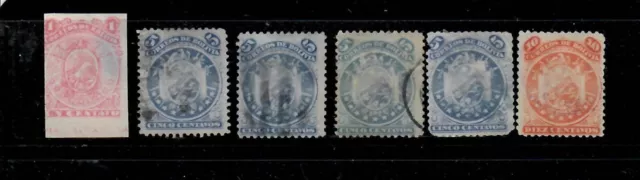 Bolivia, Scott #28 31, usado, Scott = $13