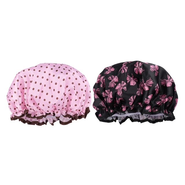 Cappuccio doccia impermeabile cappello doccia tappo shampoo signorina elasticità