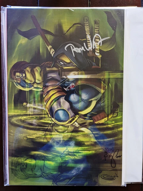 IDW Teenage Mutant Ninja Turtles Last Ronin #1 Sajad Shah Variant Double Signed