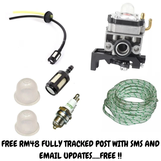 SCREWFIX TITAN 95010 Brush Cutter Service Kit Carburettor Spark plug