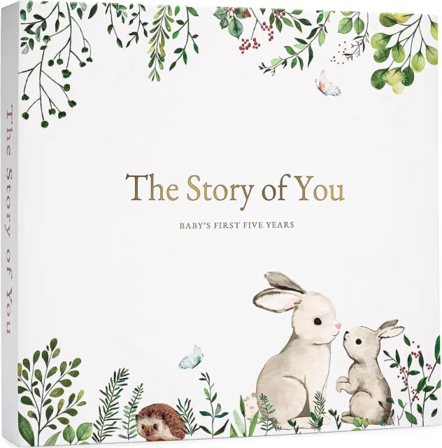Ziri & Zane Keepsake Memory Book The Story Of You Baby’s First Five Years