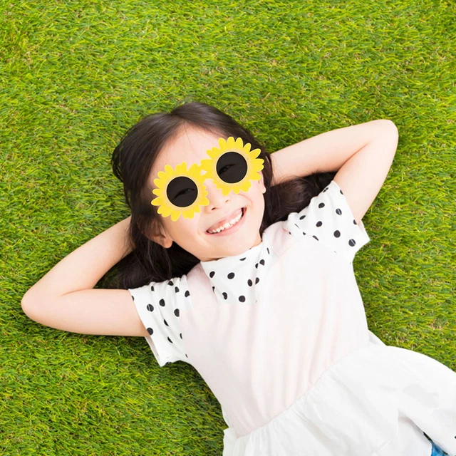 8 piezas accesorios fotográficos pequeños portátiles en forma de flor accesorios fotográficos para niños fiesta