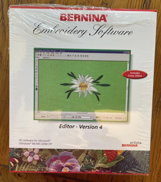 Editor de software de bordado Bernina versión 4
