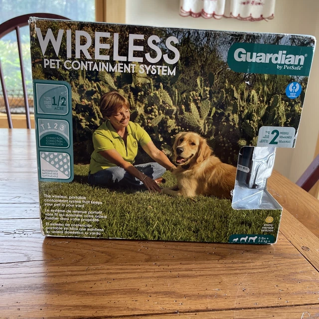 PETSAFE GUARDIAN WIRELESS Pet Containment System New Gif 300 New £161.