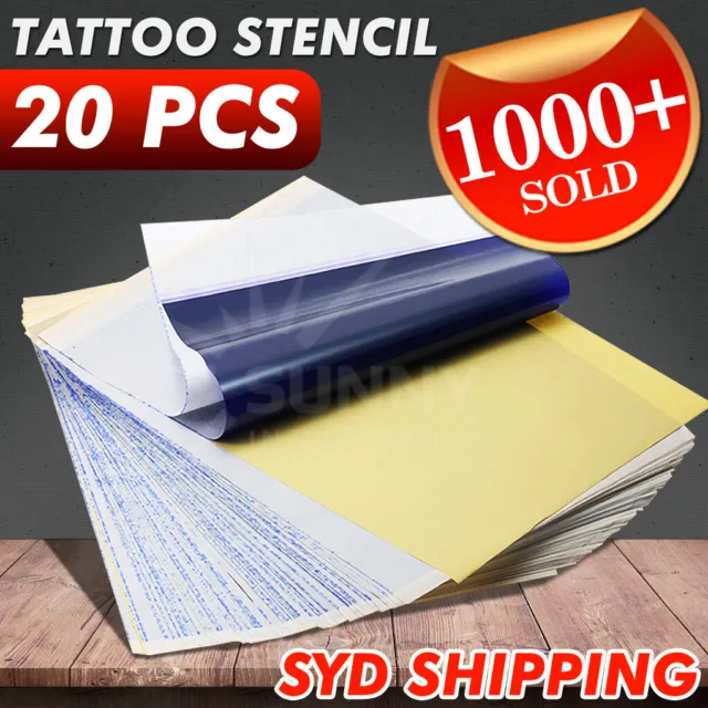 Tattoo Stencil Paper Transfer Spirit Thermal Carbon Tracing Copier Kit Supplies